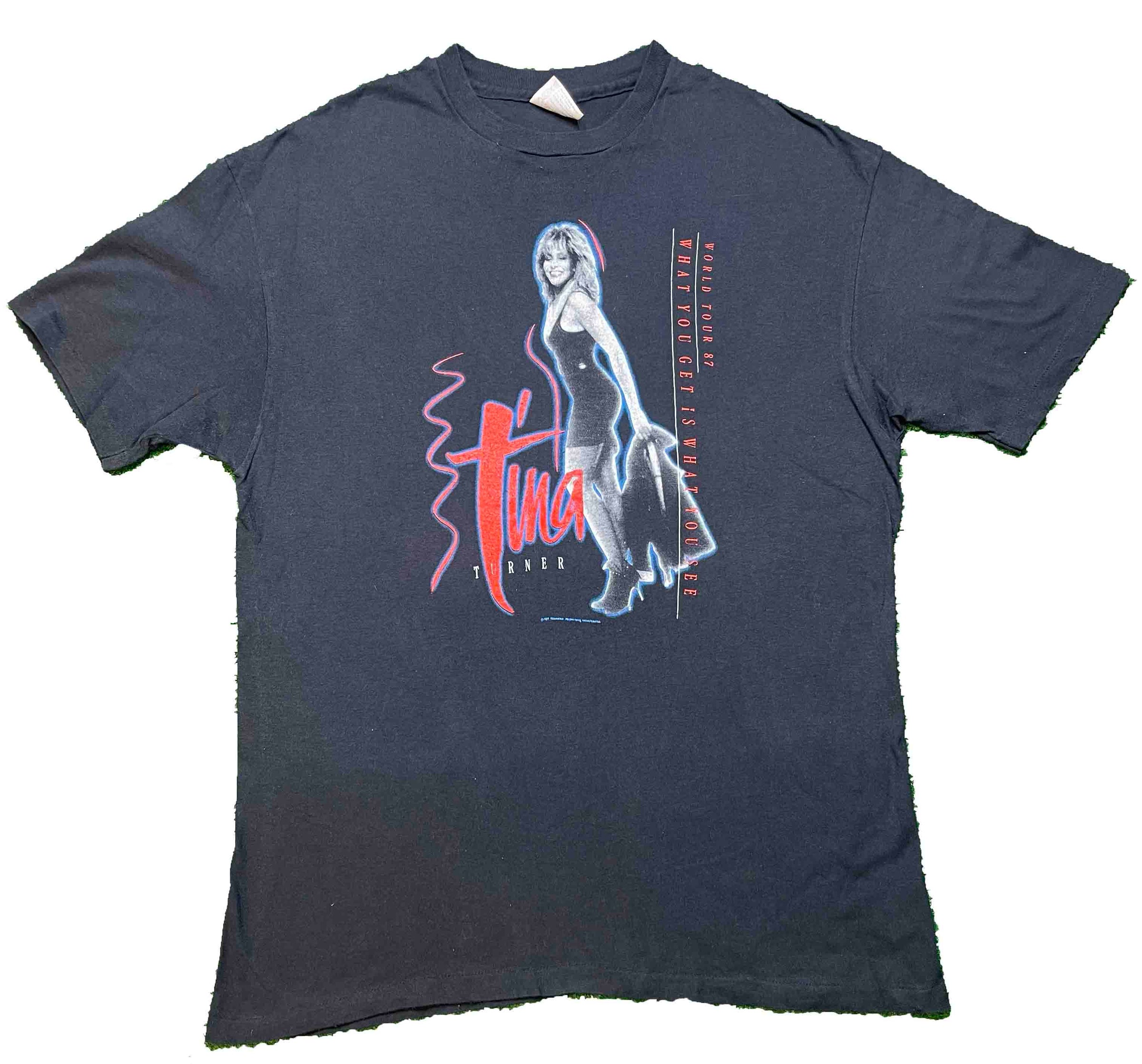Vintage 1987 Tina Turner world tour shirt | Vintage Ave Boutique